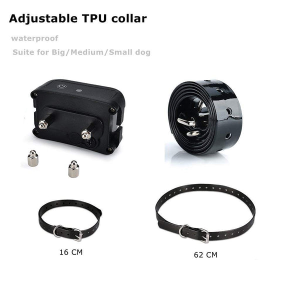 Versión de 2 Collares: Gleading Collar de Entrenamiento para Perros con Mando a Distancia de Rango de 300 metros, IP67-G98D-2
